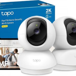 61y3r6ap5OL._AC_SL1500_ Lot de 2 Caméras WiFi Intérieures 360° Tapo C210 2K QHD 3MP Détection Pleurs Bébé & IA | Esprit Mezzogiorno