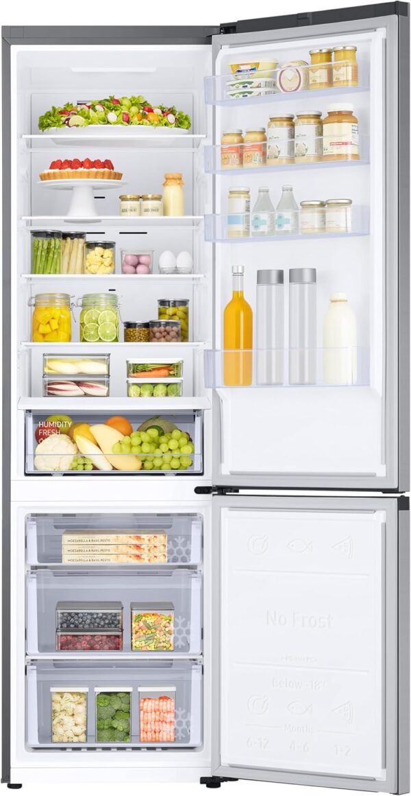 71-Vj+dsEZL._AC_SL1500_ Samsung RB38C600DSA Refrigerateur Combine 390L Silver Inox Classe D