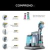 713WipUv5hL._AC_SL1500_ Shark StainStriker HairPro Nettoyeur Tapis et Tissus Animaux PX250EUCP