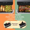 714CaPlUdEL._AC_SL1500_ Cosori Air Fryer TwinFry 10L (2800W) - Friteuse sans Huile DualZone