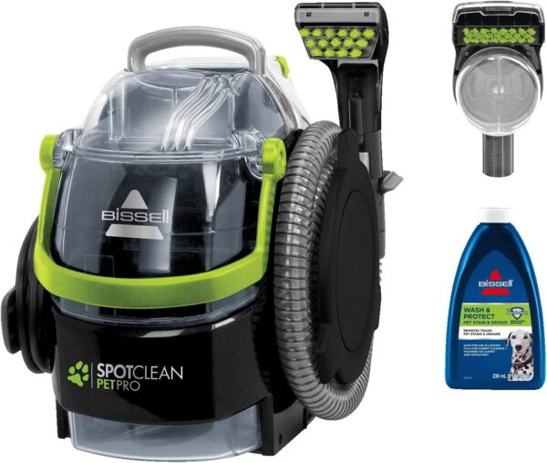 717n80vcVUL._AC_SL1500_ BISSELL SpotClean Pet Pro Shampouineuse Canape 750W 15585