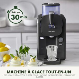 718wEPj2AuL._AC_SL1500_ GreenPan Frost Sorbetière et Machine à Slushie 15-en-1 | Compresseur Intégré 1,8L
