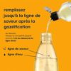 Lot de 6 Concentrés SodaStream Tonic 440ml - Préparez jusqu'à 54L