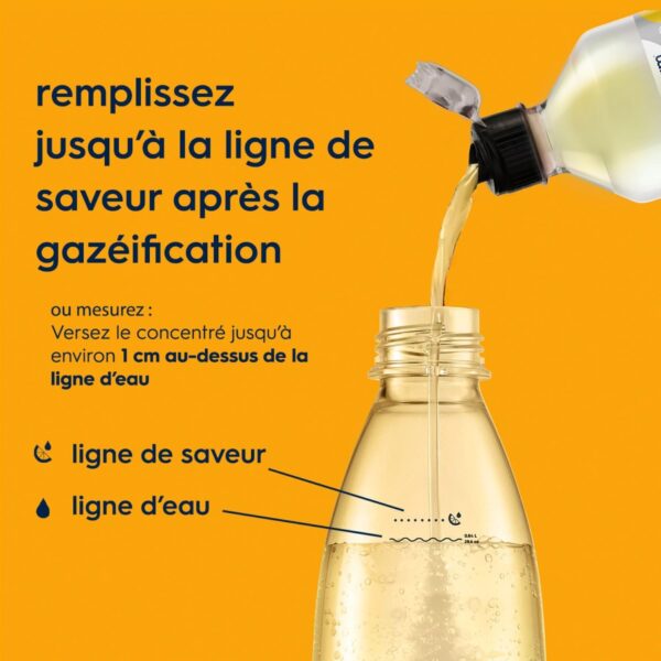 Lot de 6 Concentrés SodaStream Tonic 440ml - Préparez jusqu'à 54L