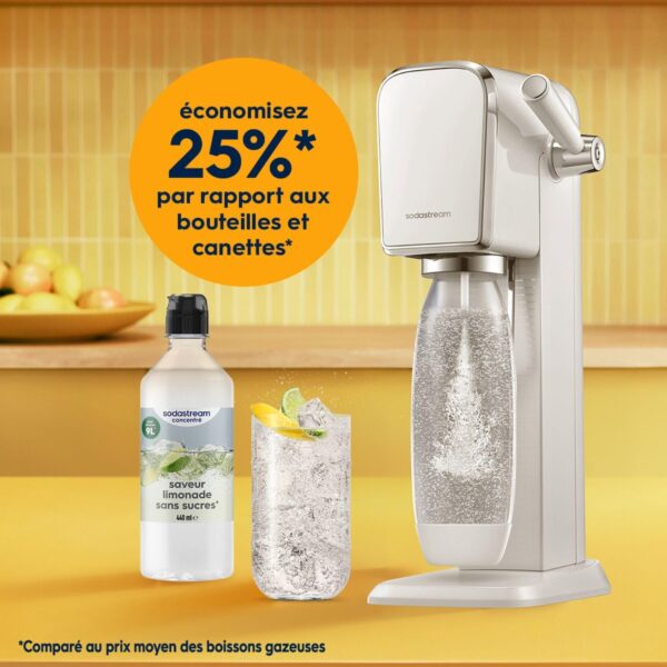 71EhBPSsCWL._AC_SL1500_ Lot de 6 Concentrés SodaStream Limonade Sans Sucres 440ml - 54L