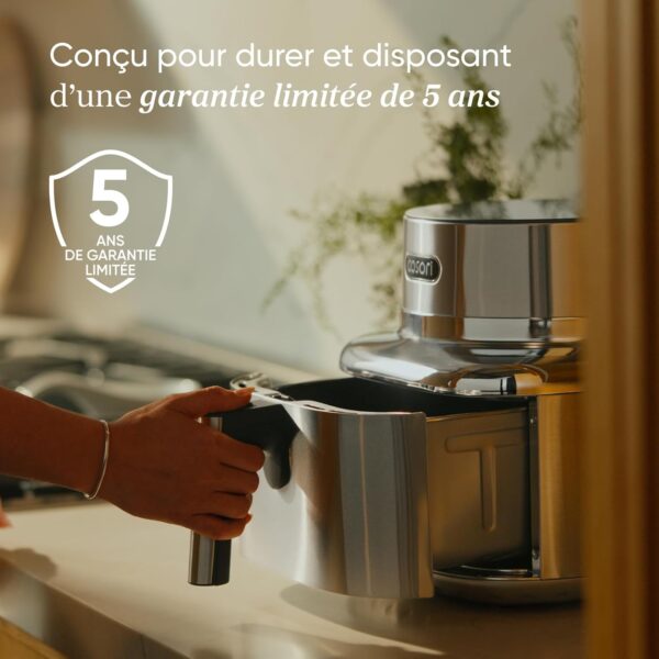 71HJa1R5vvL._AC_SL1500_ Cosori ICONIC Airfryer 6,2L Acier Inox - Friteuse sans Huile Céramique