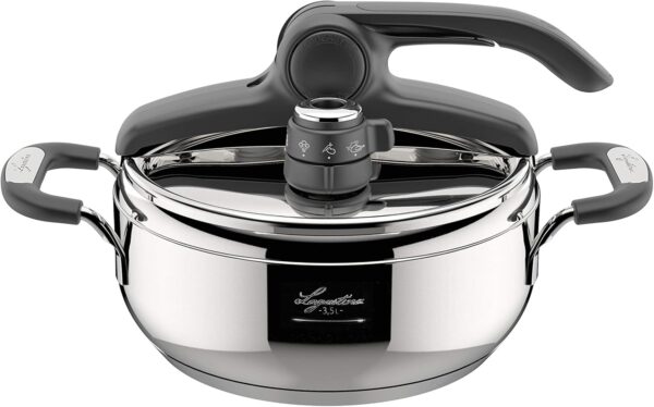 71KTzOZORnL._AC_SL1500_ Autocuiseur Lagostina Briosa LagoEasy'Up 3,5L – L'Excellence Inox Fabriquée en Italie