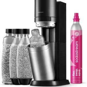 71Kg3rE-h0L._AC_SL1500_ Machine à Eau Pétillante SodaStream Duo Noire | Pack Premium 4 Bouteilles