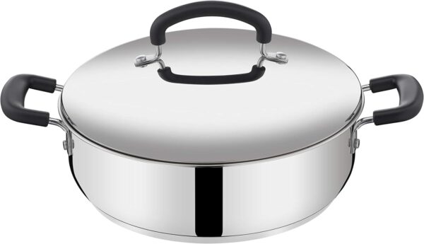 71LHrgZ5zzL._AC_SL1500_ Batterie de Cuisine Inox Lagostina Pratica 13 Pcs | Induction & Four