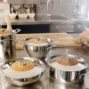 71QfbPmfAQS._AC_SL1500_ (2) Sauteuse à Risotto Lagostina Emozione Ø 24cm | Risottiera Inox & Cerisier