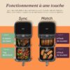 71RRNDFAK9L._AC_SL1500_ Cosori Air Fryer Turbo Tower 10,8L - Friteuse sans Huile Verticale
