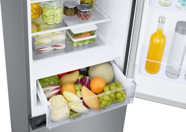 71UMfPf-nqL._AC_SL1500_ Samsung RB38C600DSA Refrigerateur Combine 390L Silver Inox Classe D