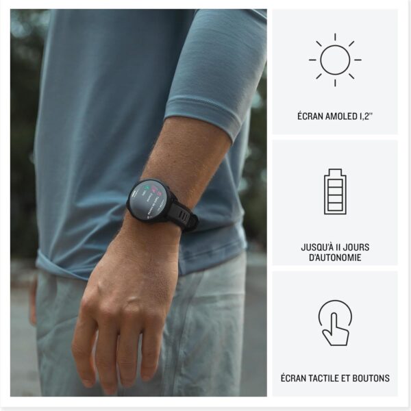 71Vz2gUvOGL._AC_SL1500_ Garmin Forerunner 165 Montre GPS Running AMOLED Noir 43mm