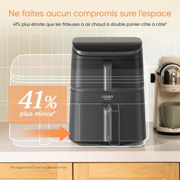 71W6ZX4EKqL._AC_SL1500_ Cosori Air Fryer Turbo Tower 10,8L - Friteuse sans Huile Verticale