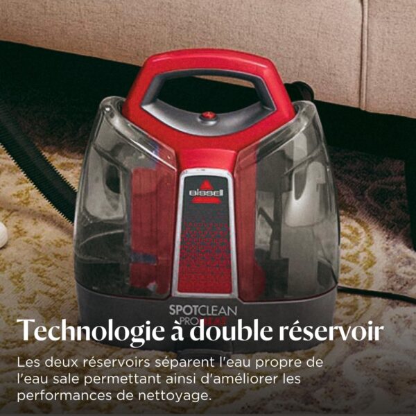 71aZOZM9q2L._AC_SL1500_ BISSELL SpotClean ProHeat Shampouineuse Canape 330W 36988