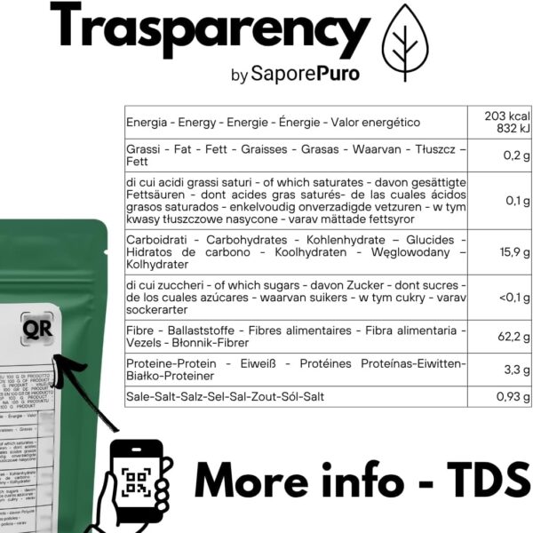 71i6m0R3HTL._AC_SL1080_ Gomme de Xanthane en Poudre SaporePuro 250 g | Épaississant Pur