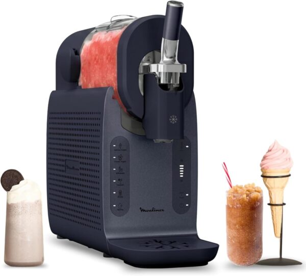 Moulinex Freezi Machine à Glace Italienne et Boissons Glacées MJ8024F0