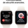 71ilNjXGVEL._AC_SL1500_ Apple Watch SE 3 GPS 44mm Lumiere Stellaire Montre Connectee