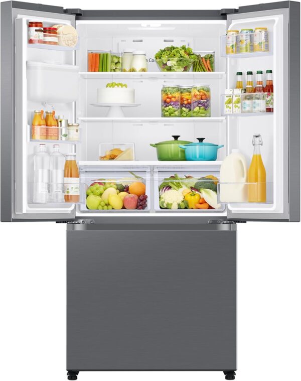 71jMtcFNFnL._AC_SL1500_ Samsung RF50C530ES9 Refrigerateur French Door 3 Portes 495L Gris Inox