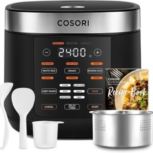 COSORI Cuiseur à Riz 1,8L Multicuiseur 17-en-1Reglage automatique de la température