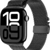 71yRsbtQJRL._AC_SX679_ Bracelet Milanais Titane Hatolove Apple Watch Ultra Series Boucle Parachute