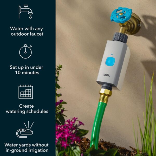 817EoO36nAL._AC_SL1500_ Rachio Programmateur Arrosage Intelligent Hub WiFi Robinet SHVK001