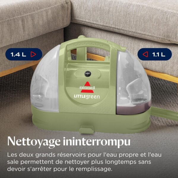 818u-OtnRRL._AC_SL1500_ BISSELL Little Green Mini Detacheur Portable Tapis Canapes 41492