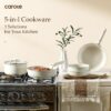 819X8I-yStL._AC_SL1500_ Batterie Cuisine 11 Pcs Carote Granit Blanc Amovible | Esprit Mezzogiorno
