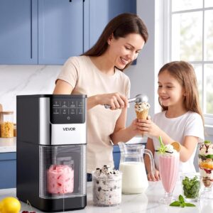 VEVOR Sorbetière 7 en 1 et Turbine à Glace Électrique 800W | 2 Bols 0.5L