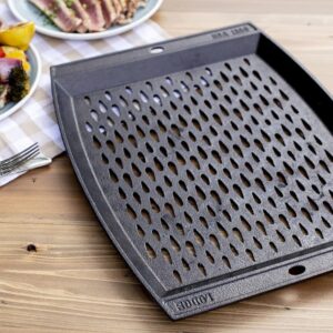 81V+ul4DI5S._AC_SL1500_ Plaque de Cuisson Perforée Fonte Lodge pour Barbecue | Esprit Mezzogiorno | made in USA