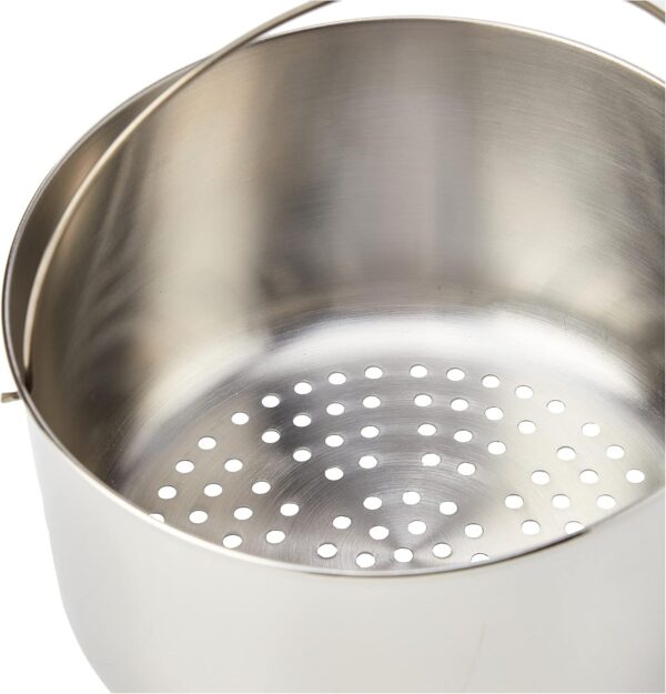 81cPYMwTDuL._AC_SL1500_ Panier Vapeur Lagostina Inox 18 cm – L'Accessoire Indispensable Autocuiseur 7L