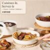 81g6YHs6MRL._AC_SL1500_ Batterie Cuisine 17 Pcs Carote Amovible Blanc Crème | Esprit Mezzogiorno