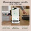 81gERCsCvFL._AC_SL1500_ iRobot Roomba Plus 516 Combo Robot Aspirateur Laveur Noir 22KPa