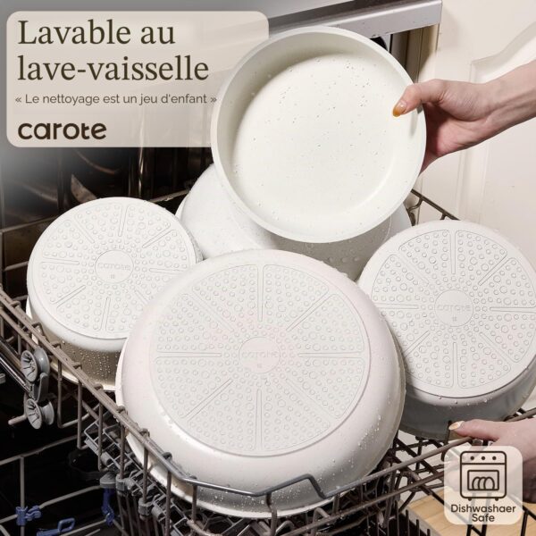81t0W2IFJOL._AC_SL1500_ Batterie Cuisine 17 Pcs Carote Amovible Blanc Crème | Esprit Mezzogiorno