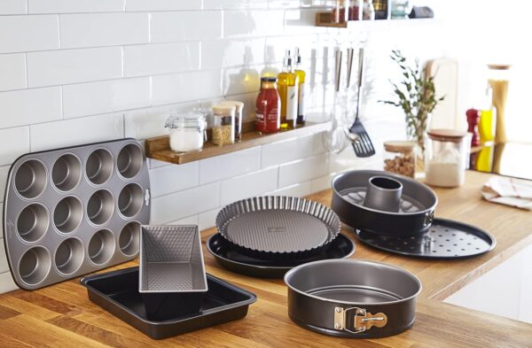 81x8Tfh2TbS._AC_SL1500_ (3) Moule à Gâteau à Charnière Antiadhésif Lagostina – Cuisson Four Premium