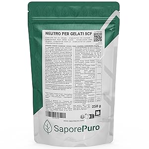 Stabilisateur Naturel Glaces et Sorbets SaporePuro 50g | Neutre 5CF Italie