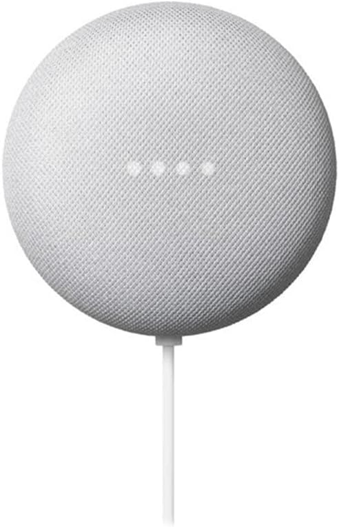 51AzRbpn7KL._AC_ Google Nest Mini 2e Génération Blanc – Enceinte Connectée & Assistant Vocal