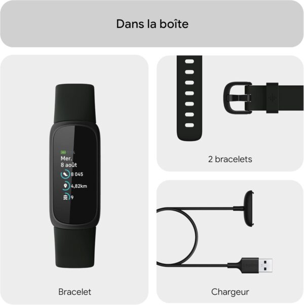 613Ucm++dlL._AC_SL1500_ Google Fitbit Inspire 3 noir – Bracelet Connecté Sport et Santé