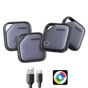 61MInaP0CTL._AC_SL1500_ UGREEN FineTrack G Lot de 4 Traceurs Bluetooth Android USB C