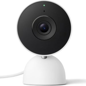 Google Nest Cam Interieur Filaire 3e Gen Camera Securite 2K Neige