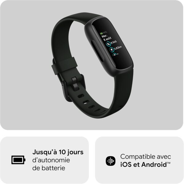 61hZ8NdZkjL._AC_SL1500_ Google Fitbit Inspire 3 noir – Bracelet Connecté Sport et Santé