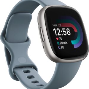 Google Fitbit Versa 4 – Montre Connectée Sport GPS et Autonomie 6 Jours