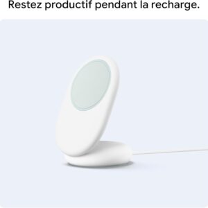 Google Chargeur Pixelsnap avec Stand Chargeur Sans Fil Qi2 25W