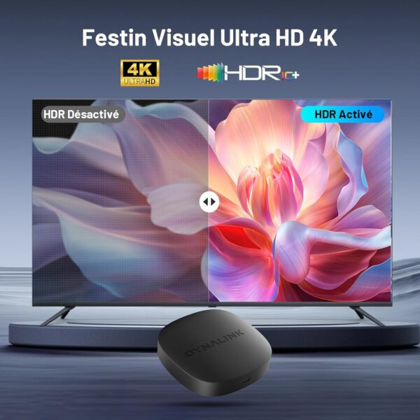 71-U8SDHUIL._AC_SL1500_ Kinhank Boitier Google TV 4K UHD Certifie Netflix Google Assistant