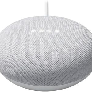 Google Nest Mini 2e Génération Blanc – Enceinte Connectée & Assistant Vocal