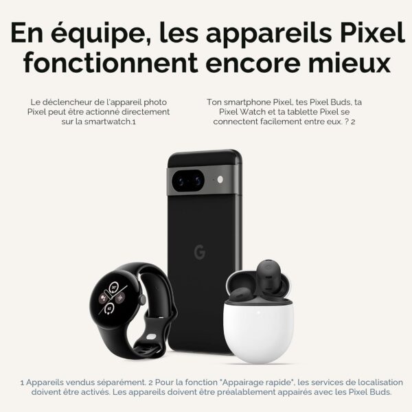715JgU+SICL._AC_SL1500_ Google Pixel 8 Rose 128GB Reconditionné – Smartphone Android 5G
