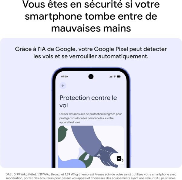 71YvCOjIQEL._AC_SL1500_ Google Pixel 10a Brume 256GB – Smartphone Android 5G IP68
