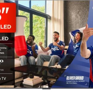 TCL Q6C QD Mini LED TV 4K 144Hz Google TV 50 a 98 Pouces