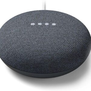 Enceinte Connectée Google Nest Mini Charbon – Assistant Vocal & Contrôle Domotique