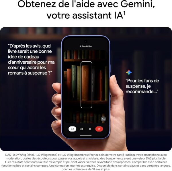 818qJhLX2yL._AC_SL1500_ Google Pixel 10a Noir Volcanique 128GB – Smartphone Android 5G